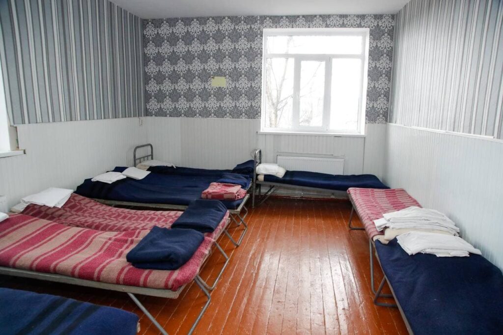 Центр в Каларашовке для размещения беженцев из Украины