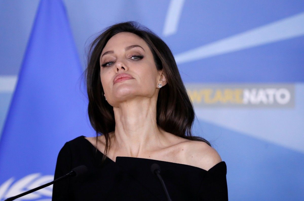  Jolie sprijină oamenii din Ucraina din primele zile ale războiului  REUTERS 