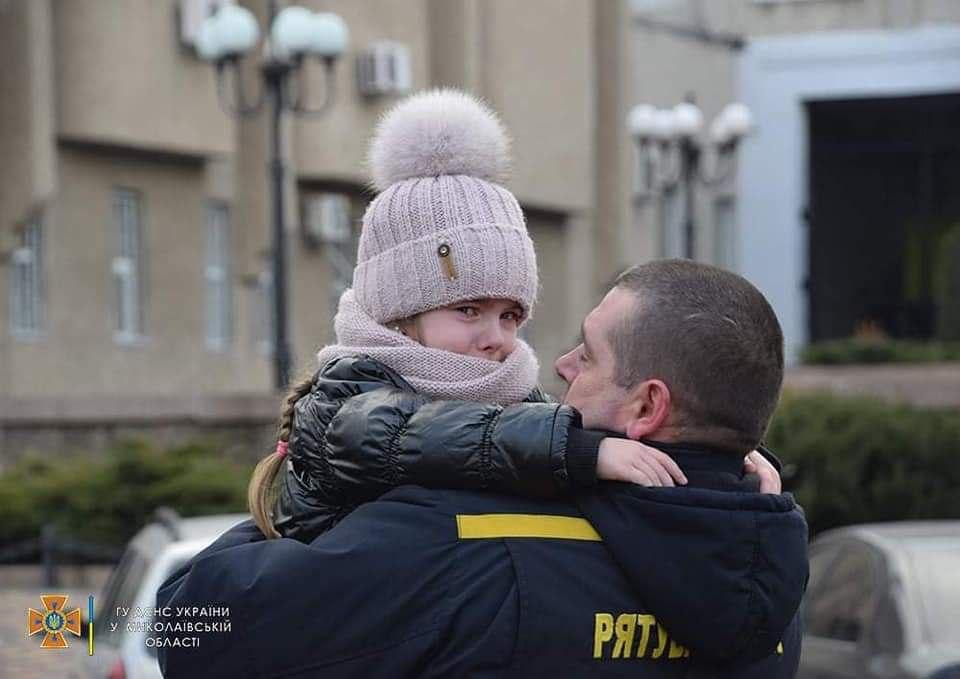  copiii și femeile sunt evacuate din Nikolaev/fotografia serviciului de urgență de Stat 