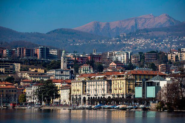  orașul Lugano din Elveția/foto: Adam Gerrard/Daily Mirror 
