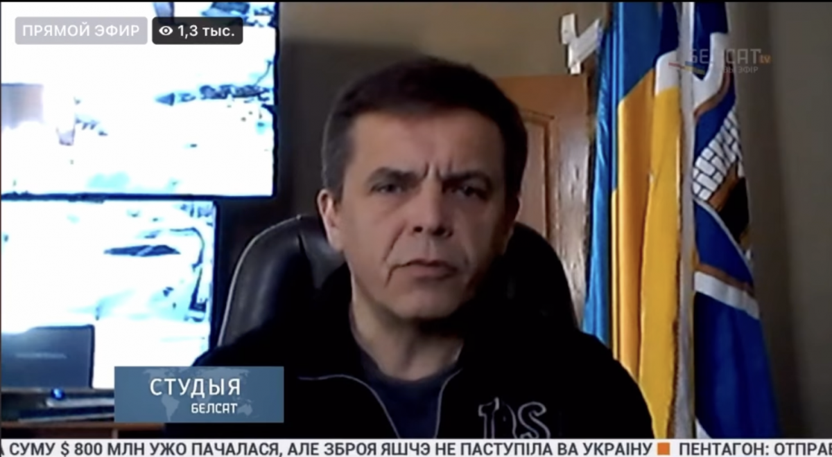  Sukhomlin s-a adresat Belarusienilor/Screenshot 