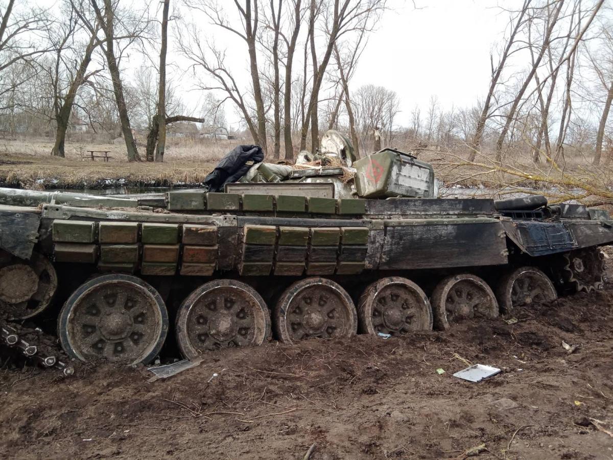  tancurile armatei invadatorului nu au fost niciodată destinate să vadă Kievul/foto facebook.com/kommander.nord 