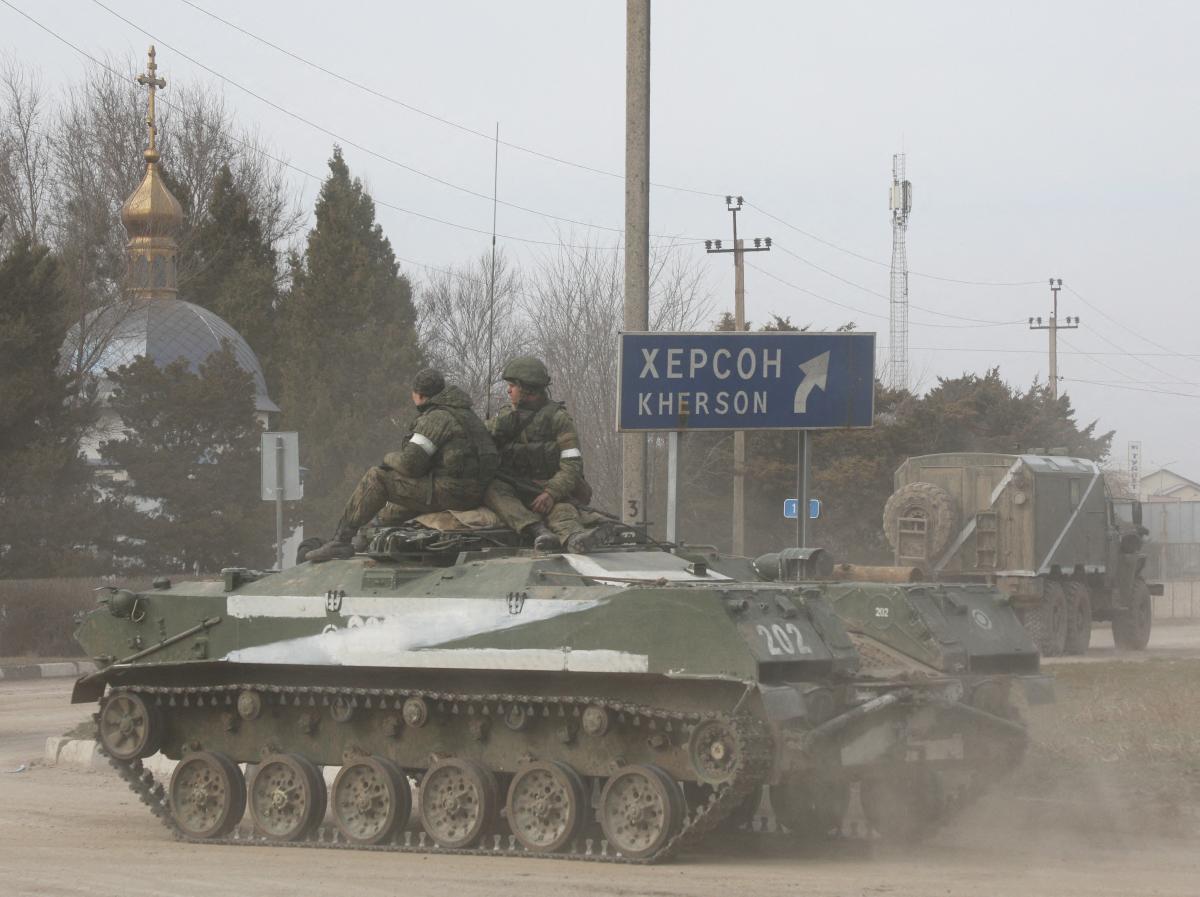  militanții ruși au ocupat Herson/REUTERS photo 