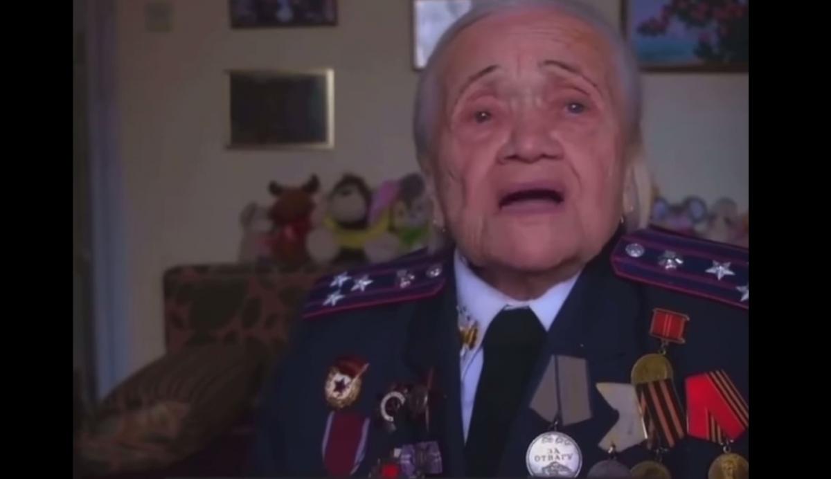 veteran de război Olga Tverdokhlebova/screenshot 