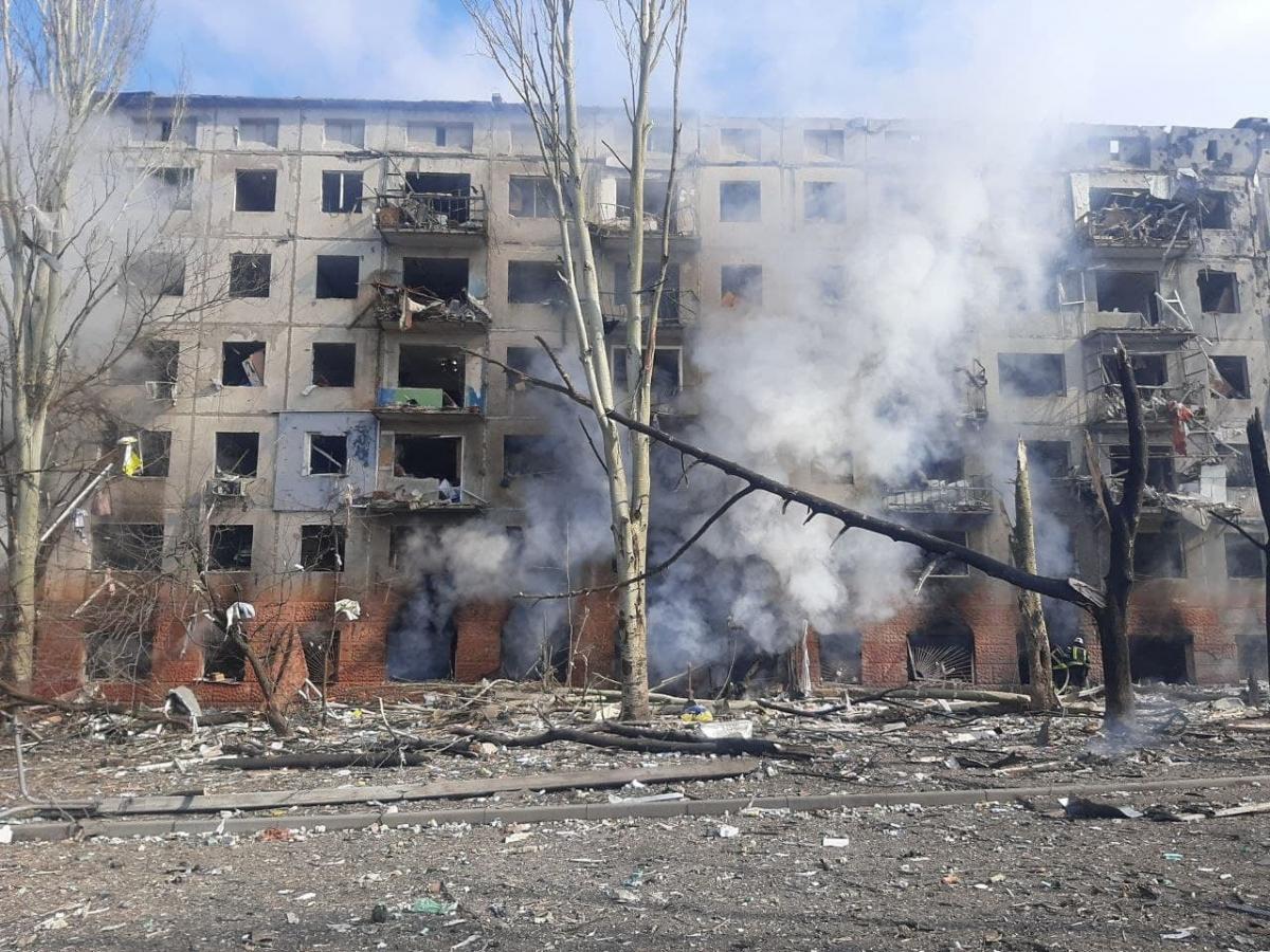  consecințele bombardării Kramatorsk/foto: Pavel Kirilenko 