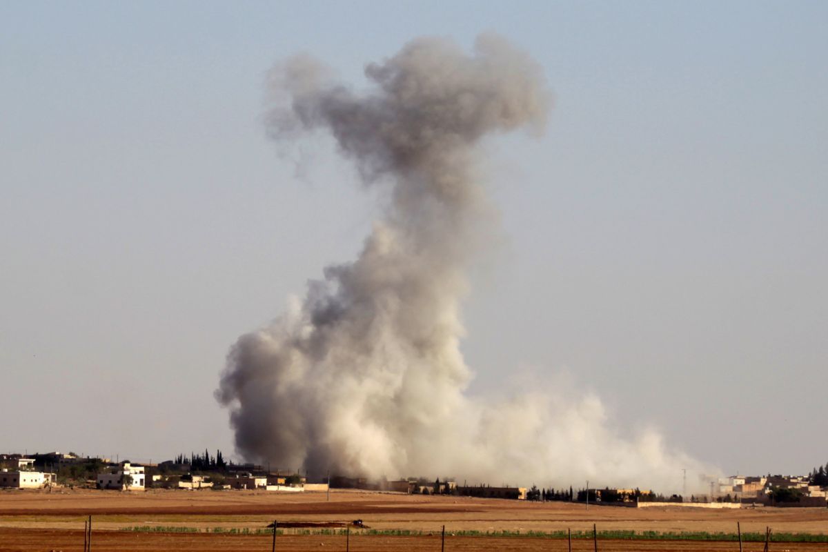  ocupanții au lansat un atac aerian asupra Marhalovka/REUTERS 