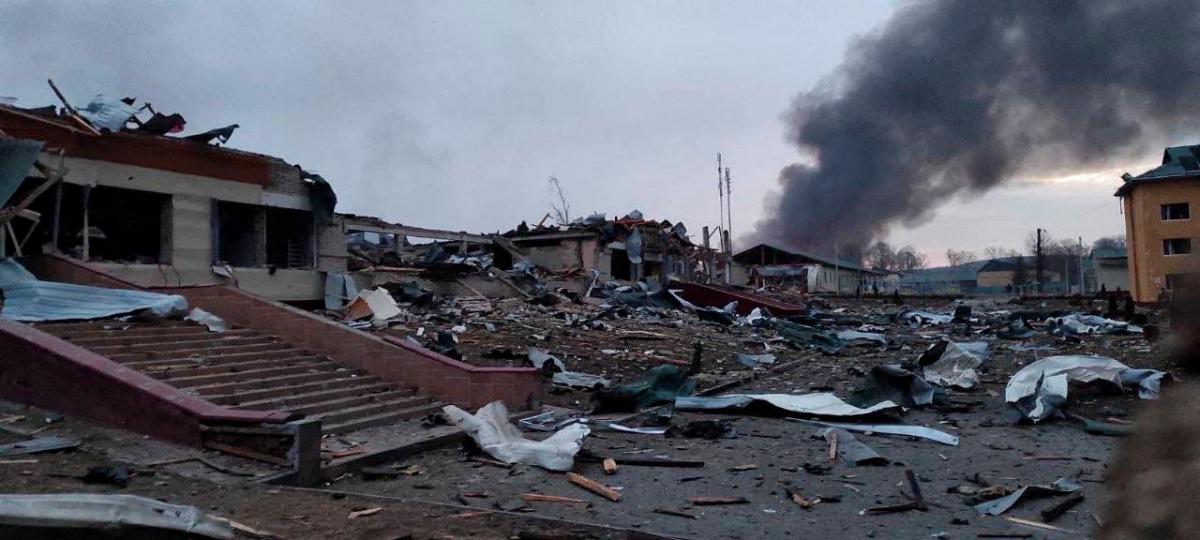  consecințele bombardării rusești a depozitului de deșeuri Yavorovsky/REUTERS photo 