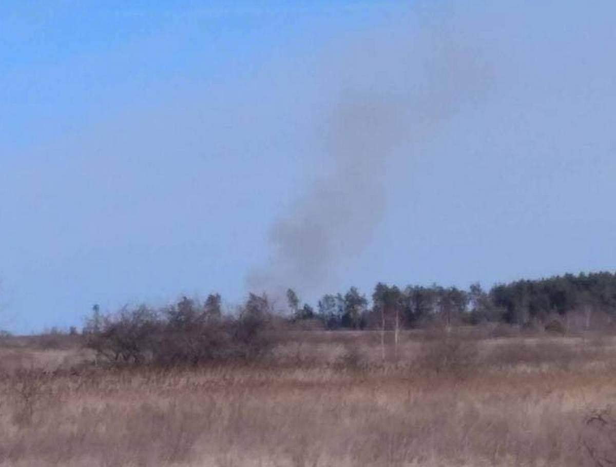  Rusia a atacat teritoriul Belarus la granița cu Ucraina/foto t.me/Pravda_Gerashchenko 