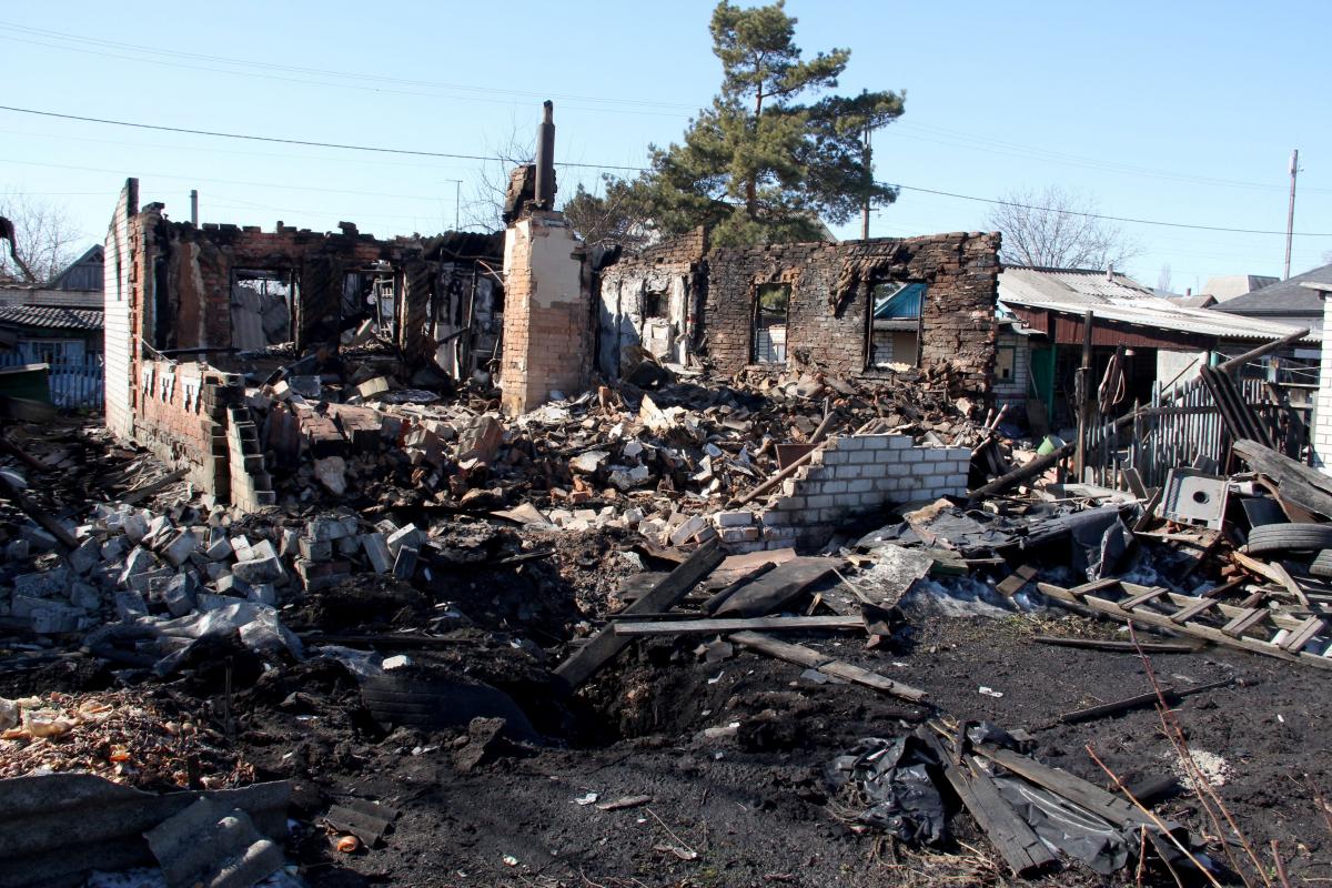  ocupanții au continuat să învelească Dergachivshchyna în regiunea Kharkiv/foto de REUTERS 