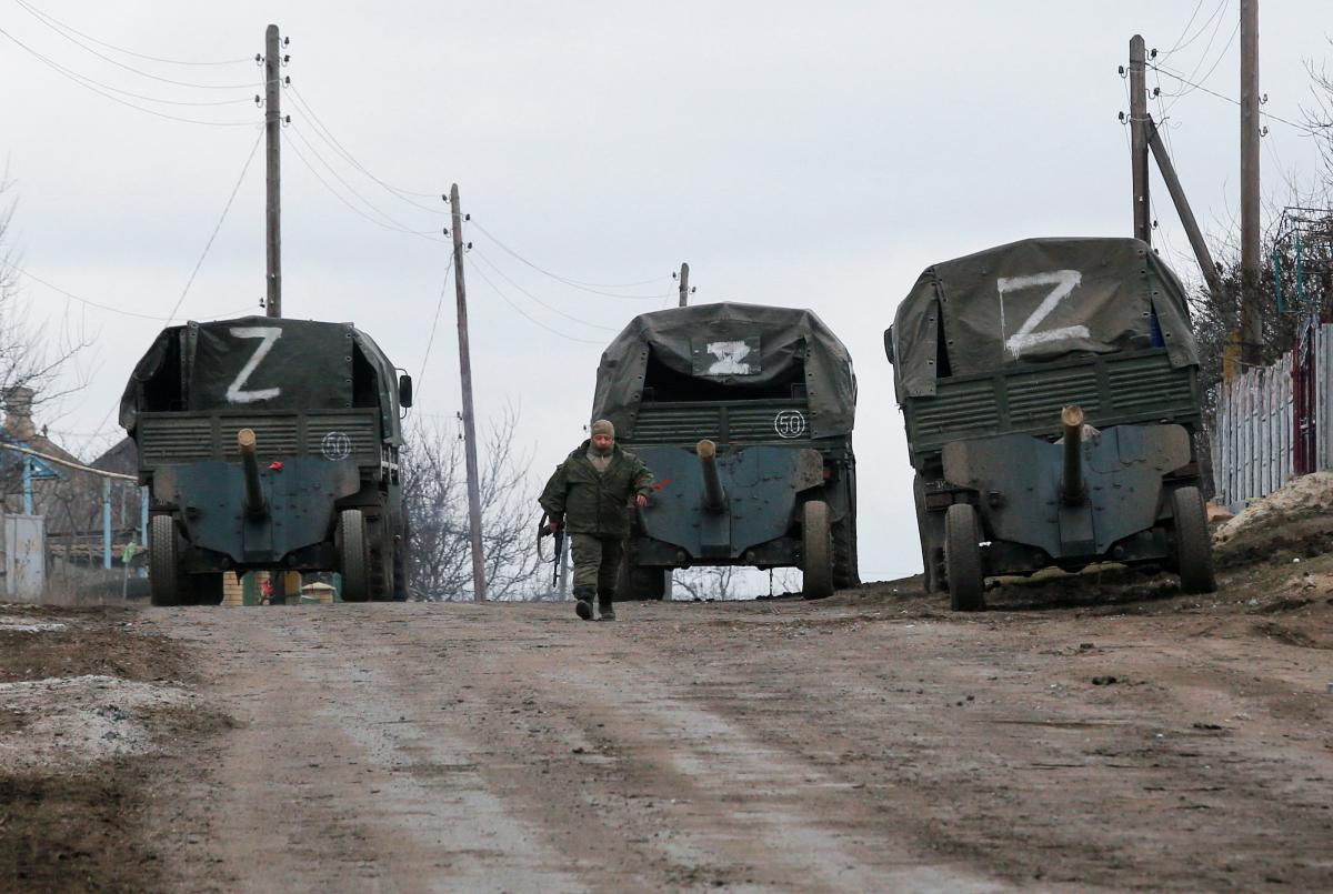  rușii sunt alungați de Krivoy Rog, provocându-le pierderi/foto REUTERS 