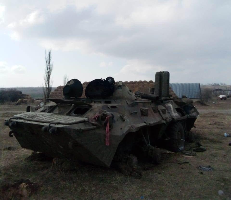  APU a distrus o unitate de trădători din Crimeea ocupată/fotografie t.me/operativnoZSU 