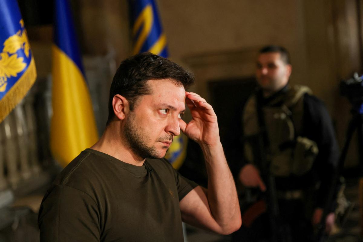  Zelensky a spus despre pedeapsa pentru ocupanții ruși/foto REUTERS 