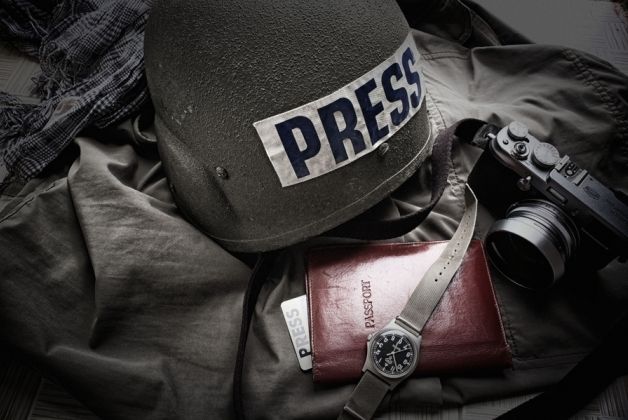 un jurnalist străin a fost rănit în Ucraina din cauza bombardamentelor rusești/foto pressemblem.ch