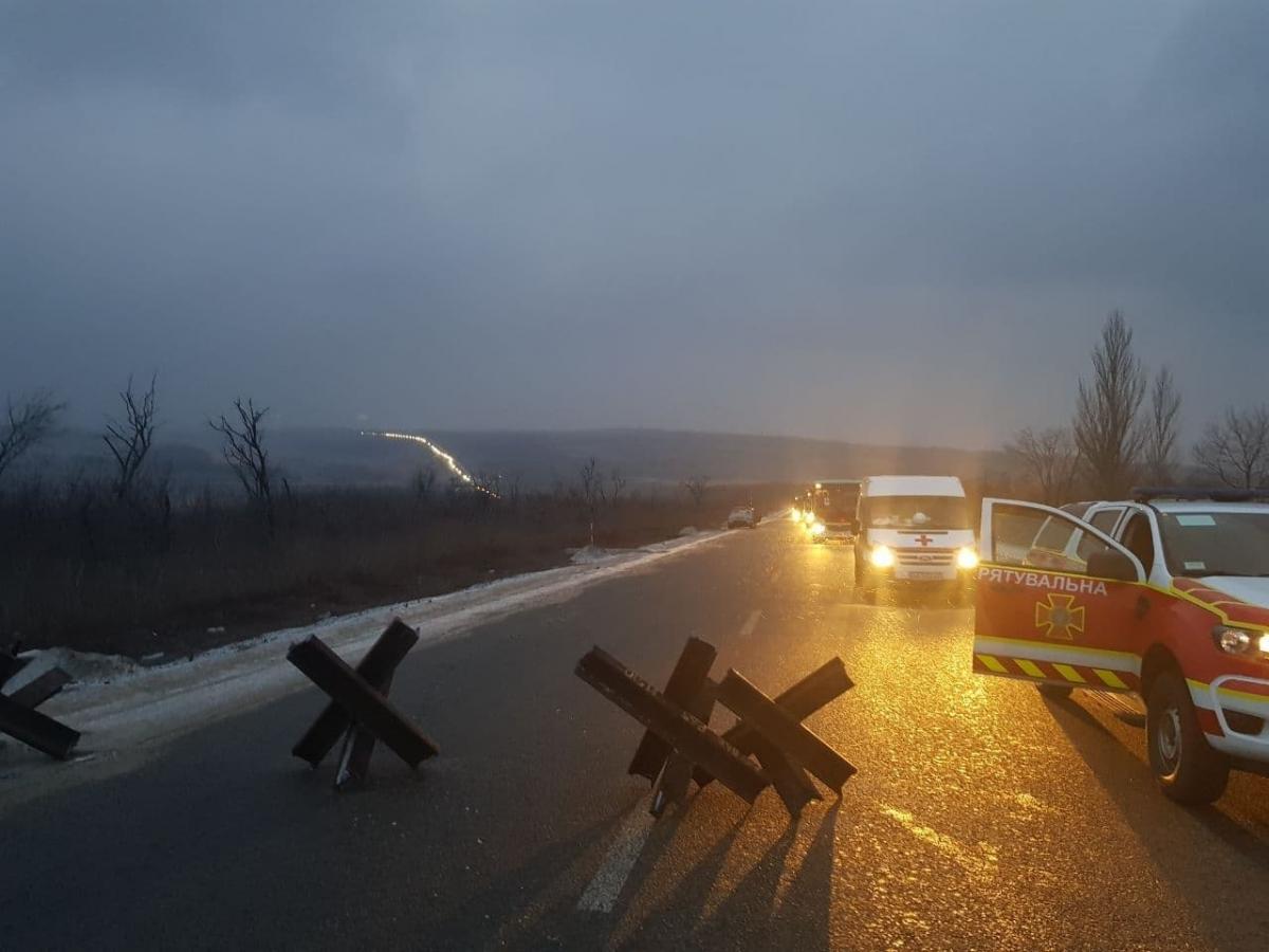 Mai mult de o mie de persoane au fost evacuate din Energodar, Dneprorudny și Vasilyevka în Zaporozhye/foto-serviciul de urgență de Stat , t.me