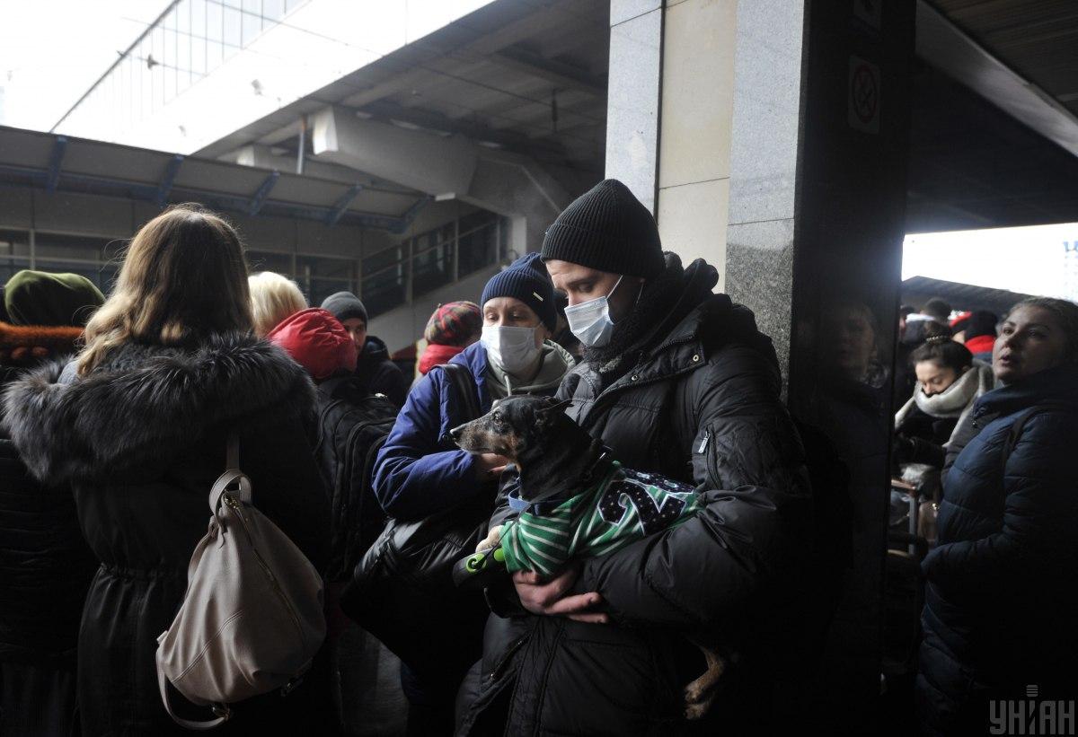  Ukrzaliznytsya a evacuat deja aproape două milioane de persoane în regiunile vestice ale țării noastre/foto UNIAN 