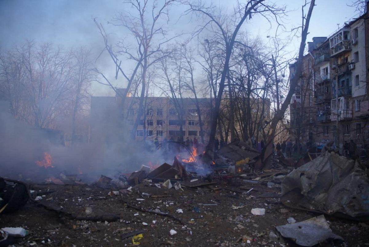 Ministerul Apărării a povestit despre situația din Ucraina/fotografia serviciului de urgență de Stat