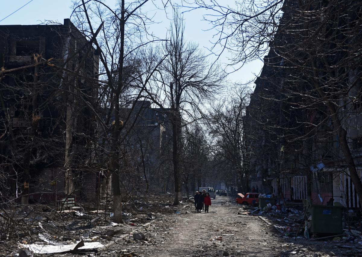  Mariupol este de fapt distrus/REUTERS photo 