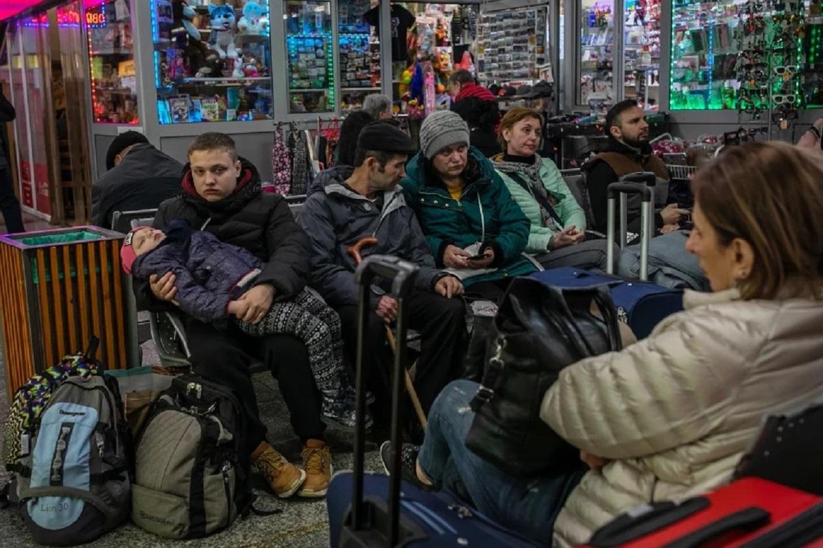  resursele Poloniei se epuizează din cauza fluxului de refugiați din Ucraina/foto NBC News