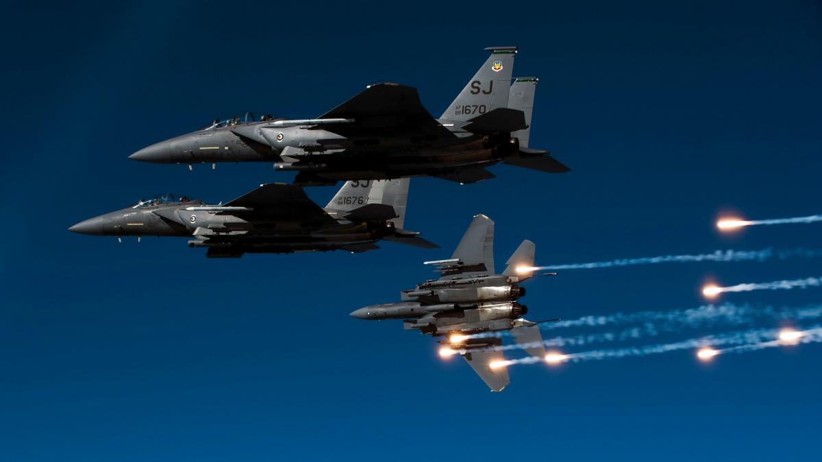  luptător-bombardier F-15E Strike Eagle/US Air Force 