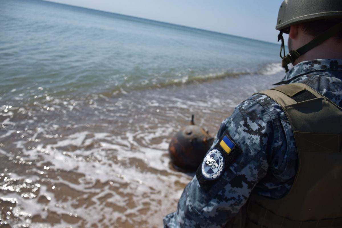 este încă periculos să vizitați plajele din Odessa/fotografie facebook.com/okPivden