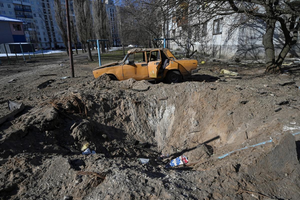  consecințele bombardării Severodonetsk de către ocupanții ruși/REUTERS photo 