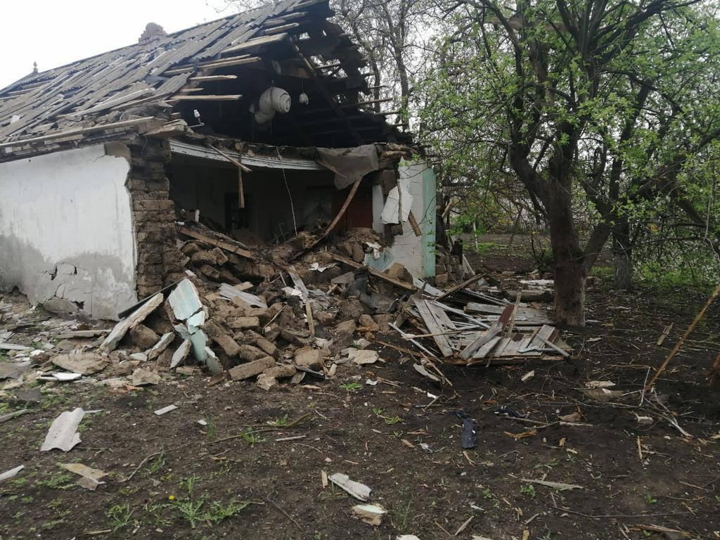 inamicul a tras într-un sat din regiunea Zaporozhye/fotografia Administrației Regionale de Stat Zaporozhye