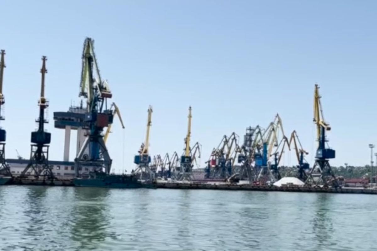  din portul Mariupol, ocupanții vor trimite oțel ucrainean la Rostov mâine-on-Don, a spus Peter Andryushchenko/screenshot
