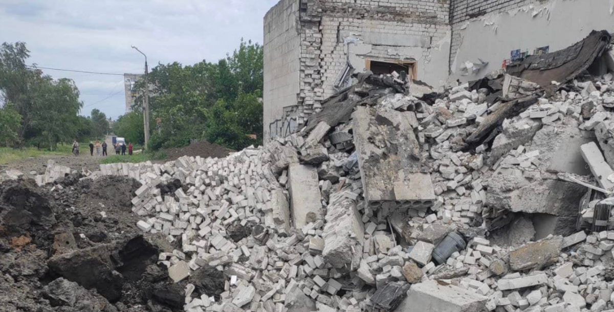  rușii au distrus un cinematograf în Lisichansk/fotografie de Sergey Gaidai