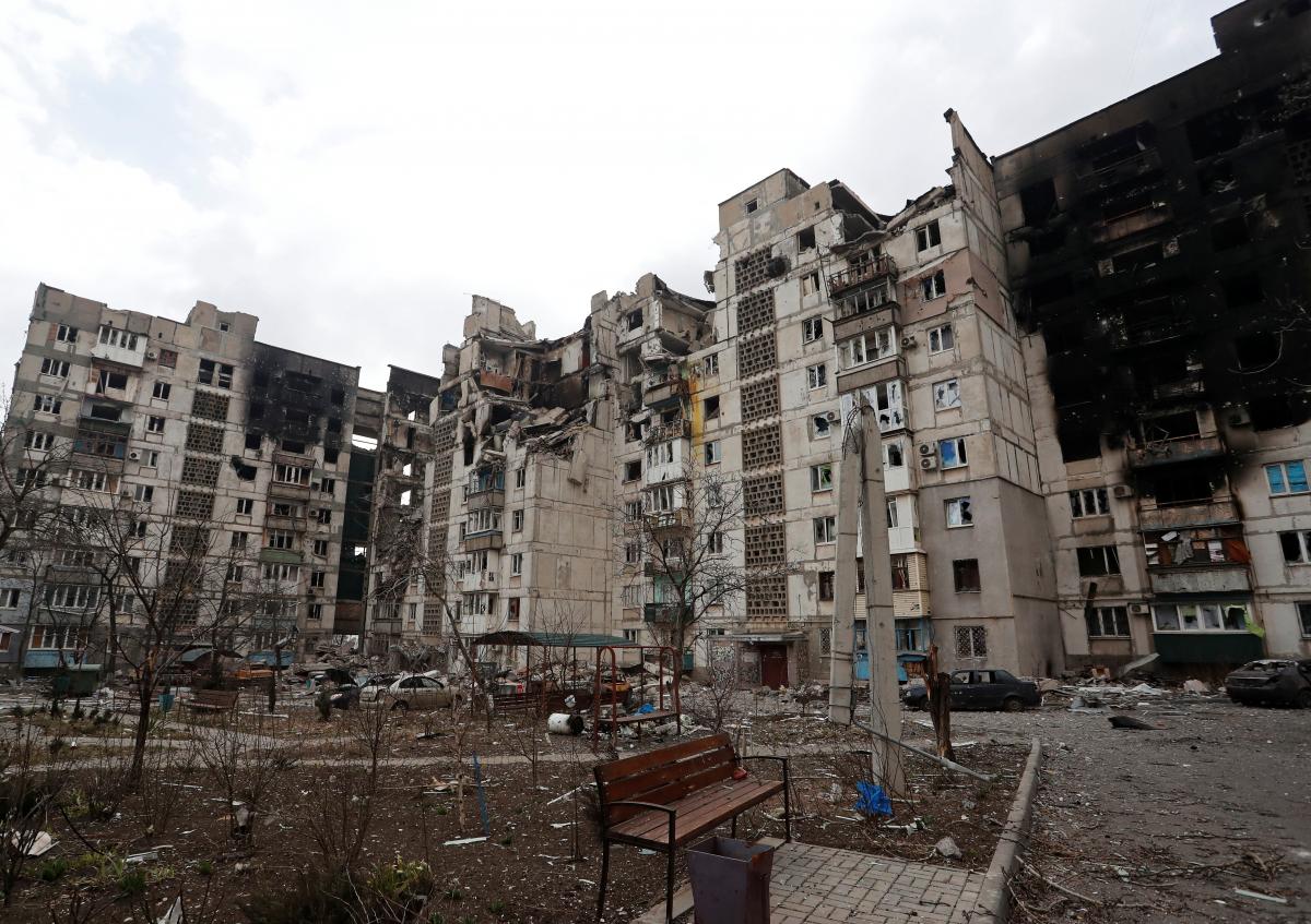  ocupanții intenționează să arate zonele distruse din Mariupol reprezentanților mass-media/foto de REUTERS