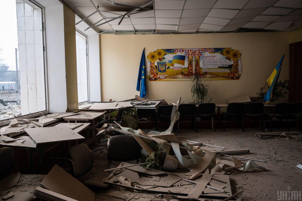 un total de 1888 de instituții de învățământ din Ucraina au suferit bombardamente și bombardamente/foto: UNIAN