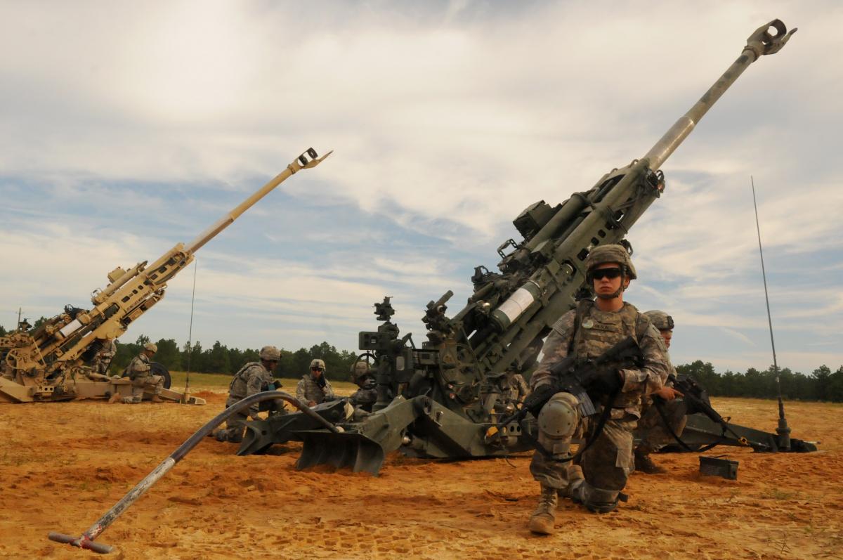 M777 obuzier/US Army photo