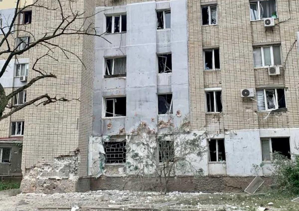  rușii bombardează zonele rezidențiale din Nikolaev/fotografie t.me/senkevichonline 