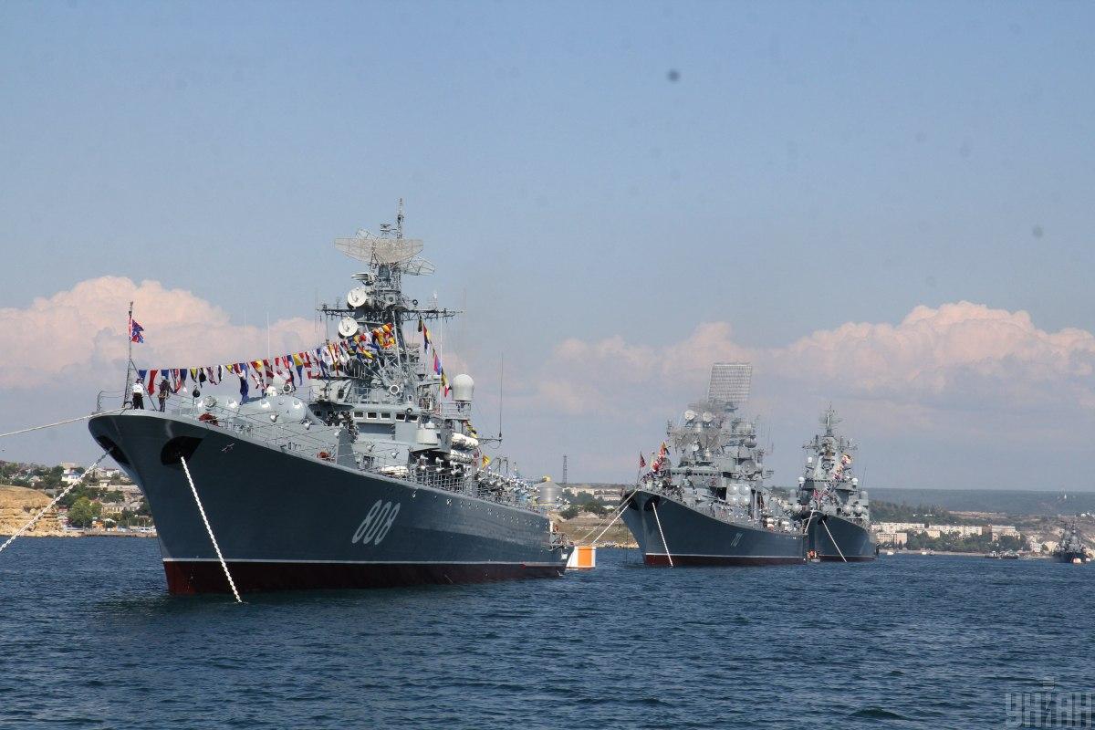 există o navă rusă cu rachete de croazieră la bord în Marea Neagră/foto UNIAN