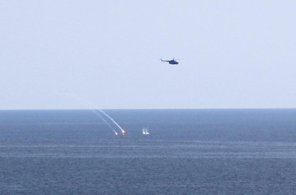 militanții uneia dintre brigăzi au doborât un elicopter inamic Ka-52 cu o rachetă Stinger MANPADS/foto armyinform