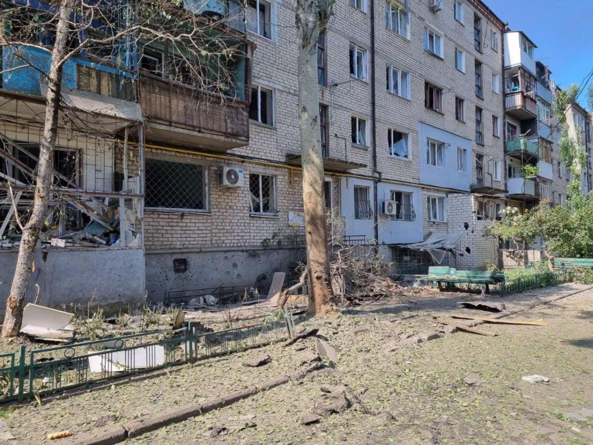  consecințele bombardării recente a orașului/fotografia Administrației Regionale de Stat Mykolaiv 