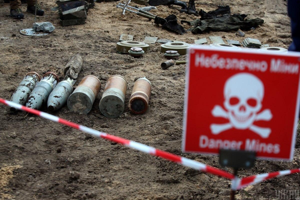 există deja cazuri tragice de explozii ale cetățenilor pe obiecte explozive/foto Unian (Alexander Sinitsa)