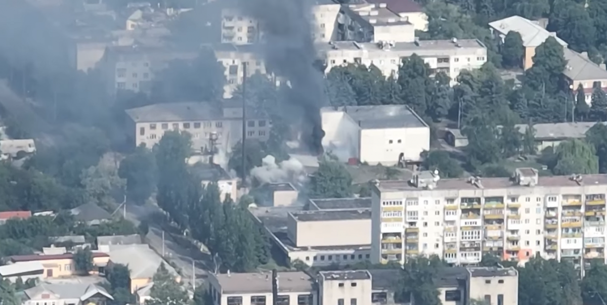 Garda Națională a arătat distrugerea ocupanților din Regiunea Luhansk/ecran video