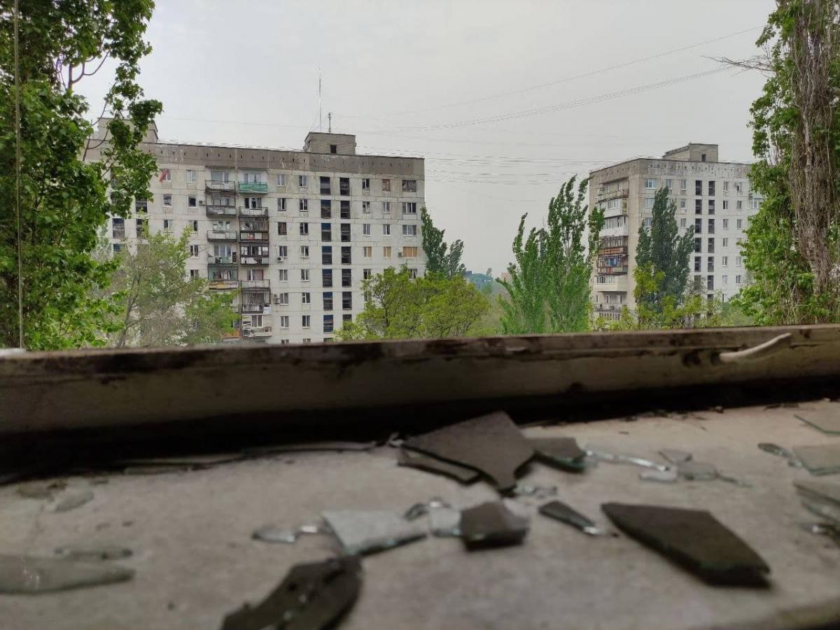la 31 mai, trupele ruse au bombardat 21 de așezări în regiunile Luhansk și Donetsk/foto Administrația Regională de Stat Luhansk