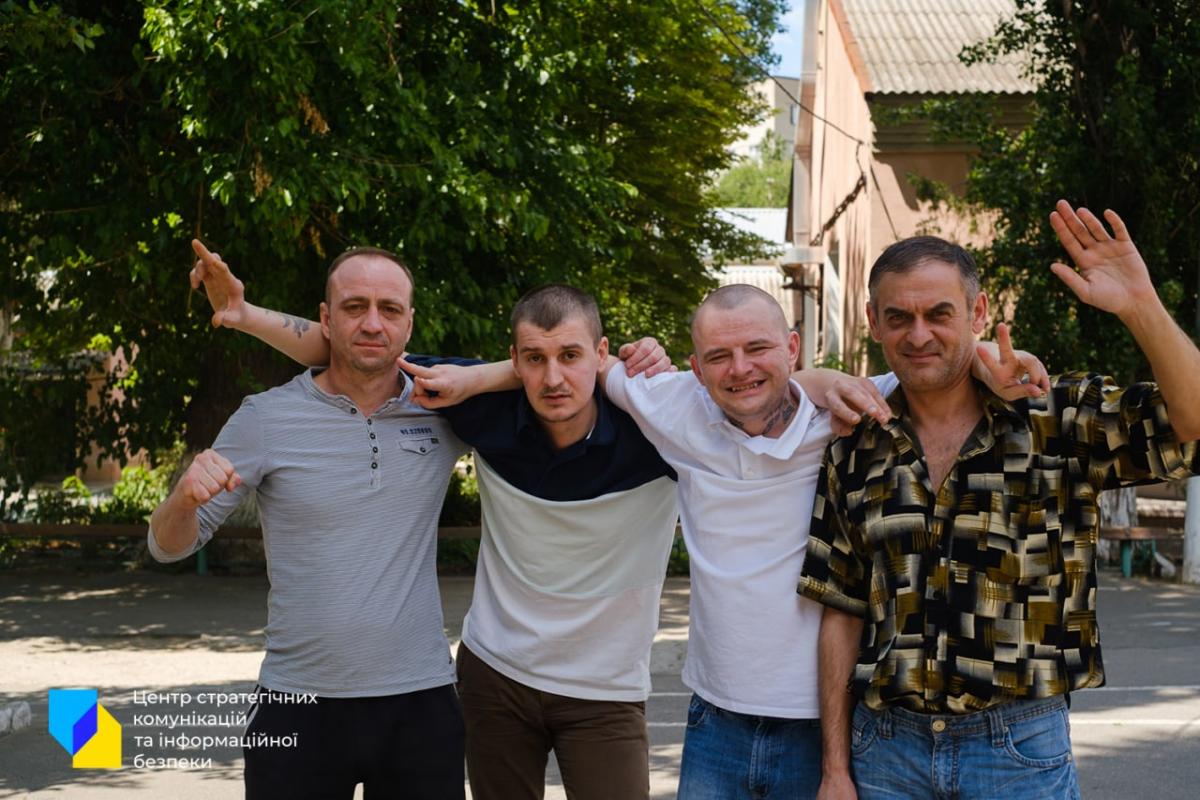  ucrainenii eliberați din captivitate au povestit despre agresiunea ocupanților/fotografie t.me/spravdi 