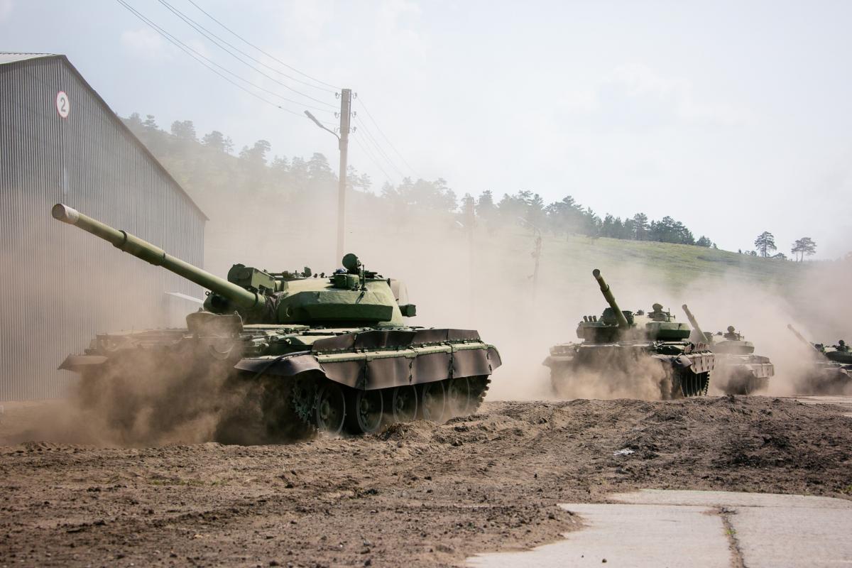  rezervor T-64M/foto-Ministerul Apărării al Federației Ruse