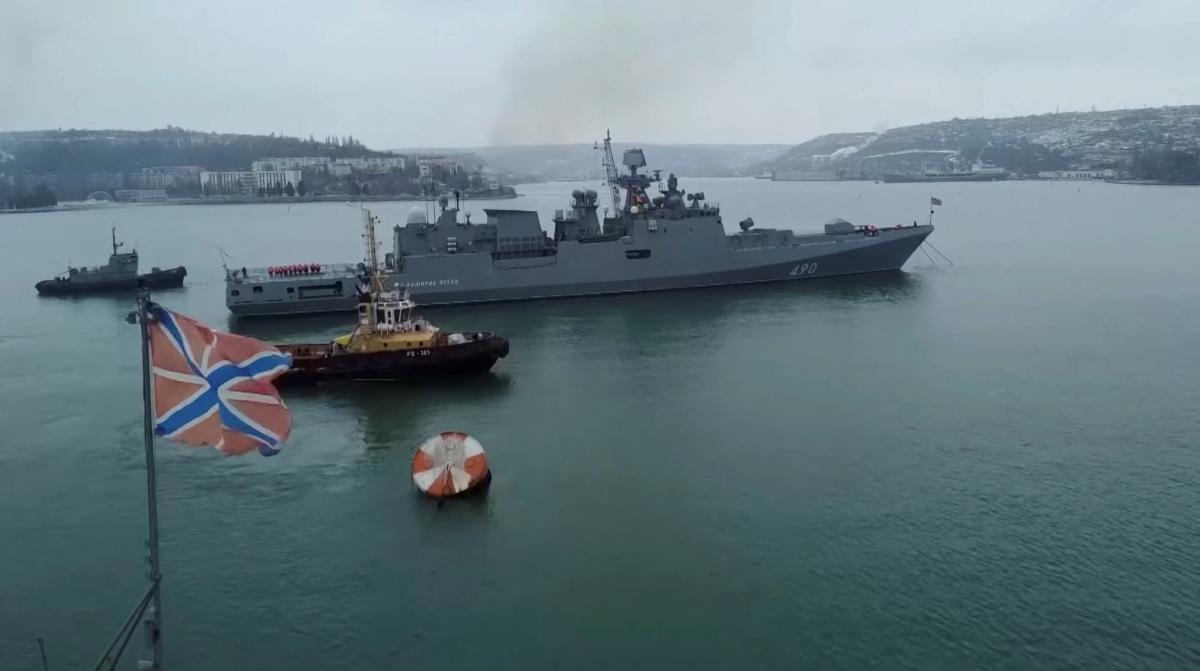  armata a calculat câte nave ale Federației Ruse sunt în Marea Neagră /foto REUTERS
