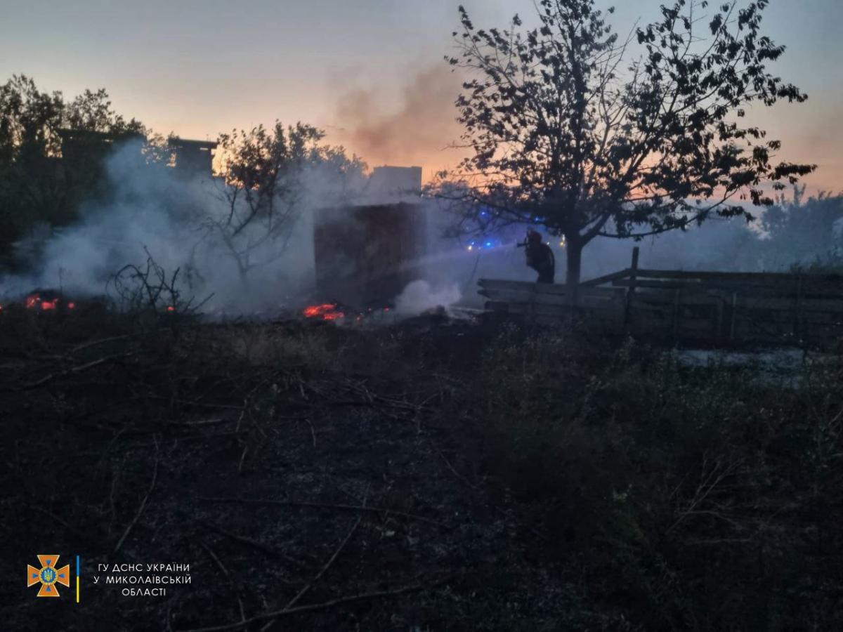  trupele rusești continuă să acopere regiunea Mykolaiv/fotografie facebook.com/DSNSMYKOL 