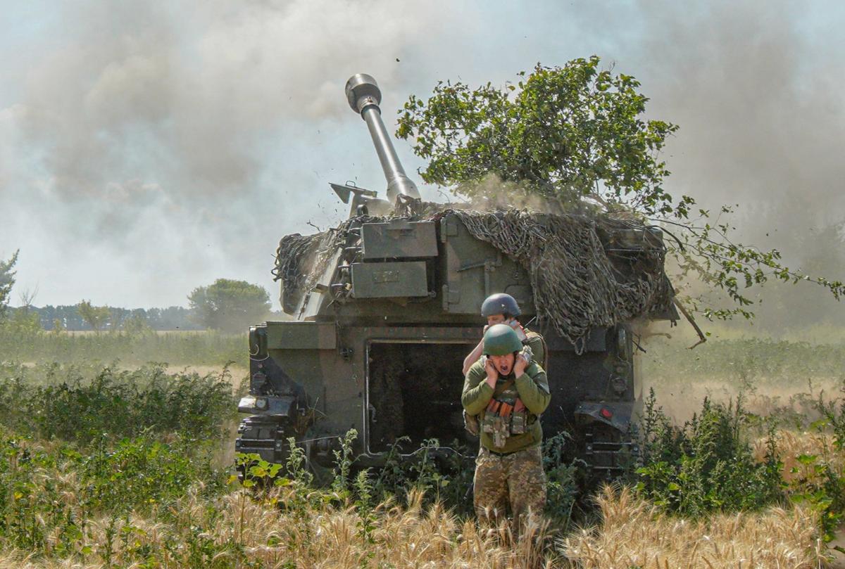  în direcția Bakhmut, inamicul a lovit cu rachete, a atras DRG și UAV - uri/fotografie facebook.com/GeneralStaff.ua 