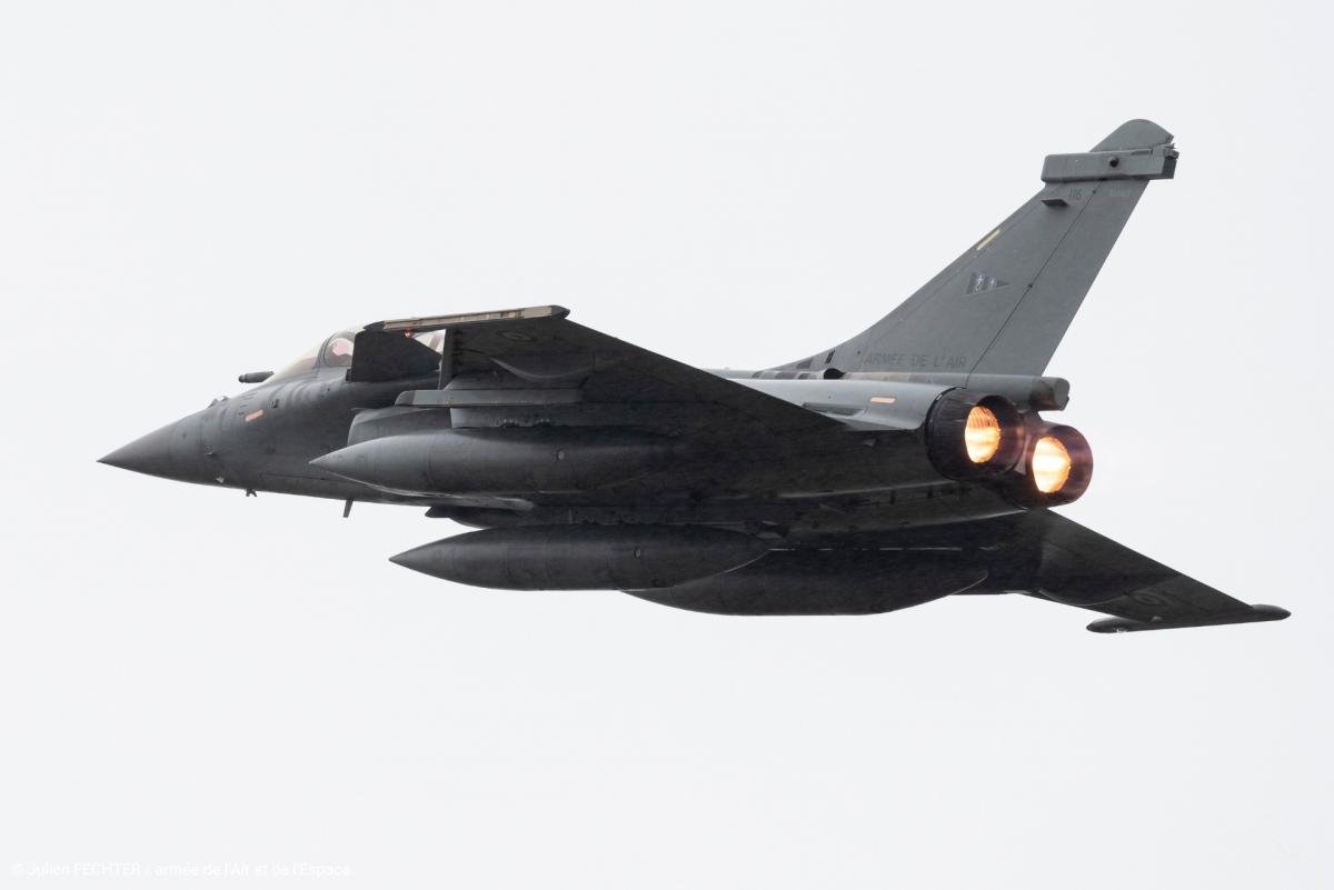  Rafale Fighter/foto - Arm Oktime de l 'air et de l 'espace