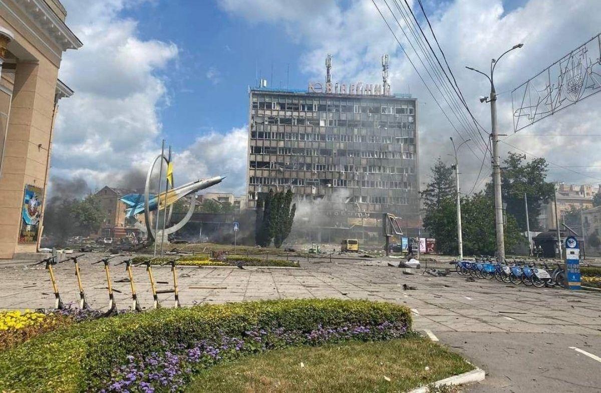  15 persoane dispărute au fost raportate în Vinnytsia în timpul exploziilor/fotografia serviciului de urgență de Stat