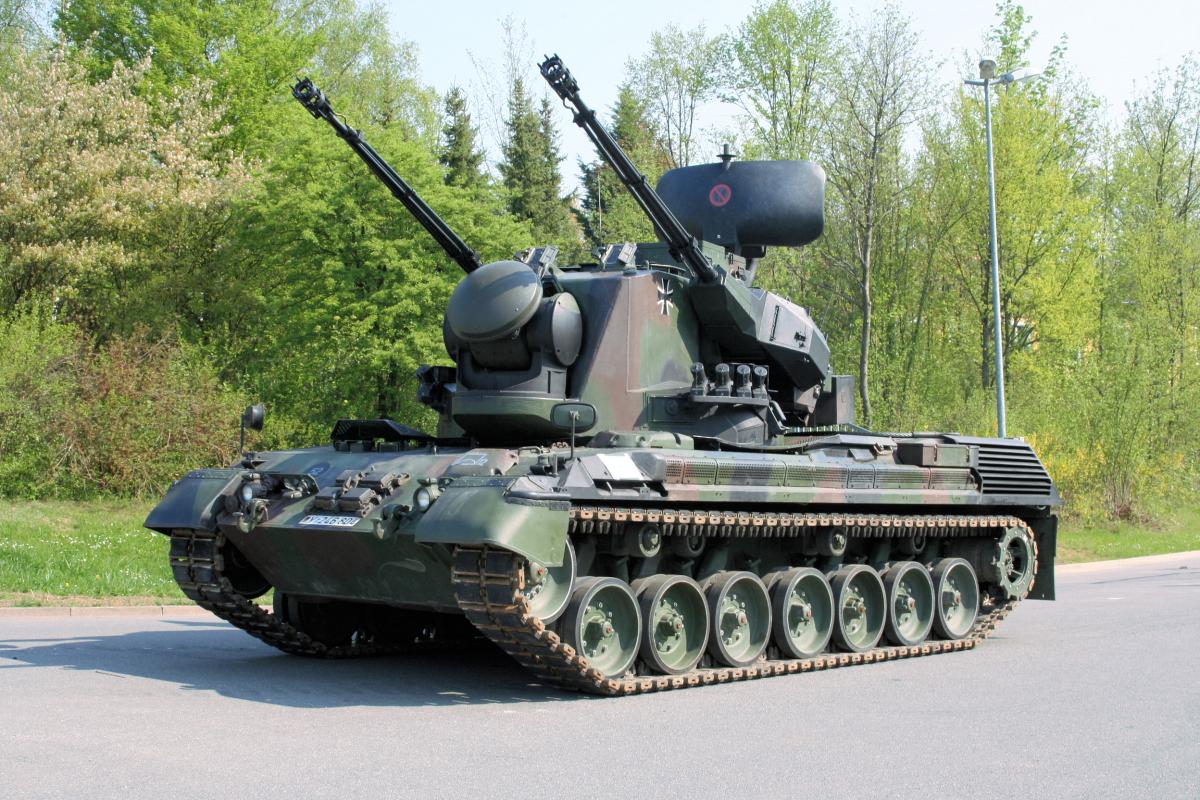  Ucraina a primit 5 unități de artilerie Gepard/foto Wikipedia